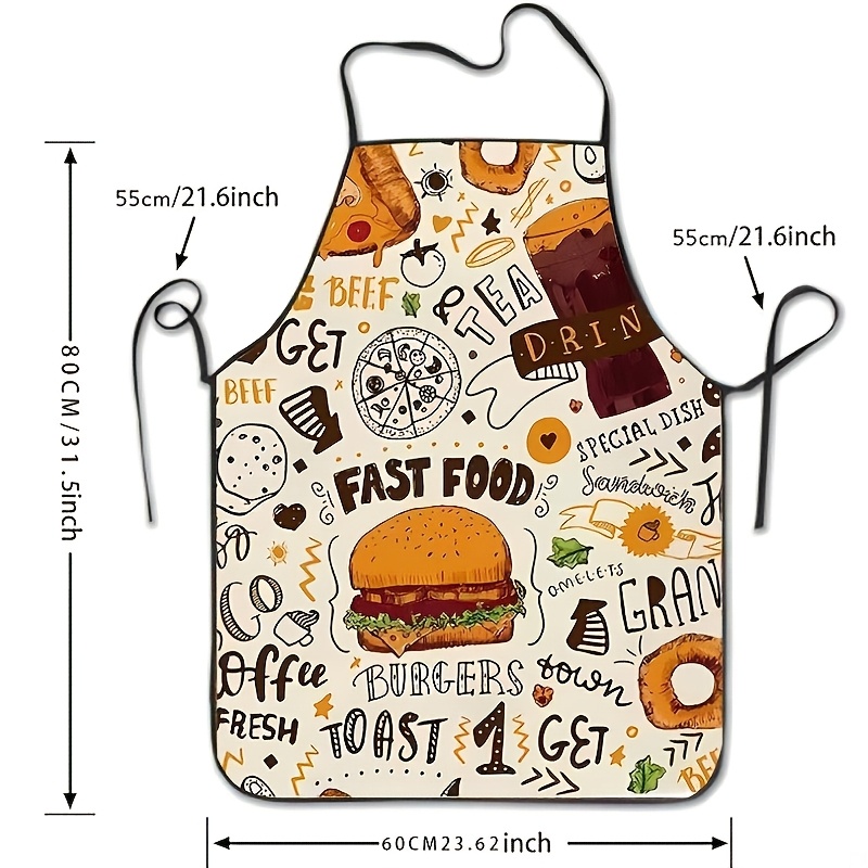 1 szt. Fartuch kuchenny z moty – Home Cooking Fast Foods recenzja i cena