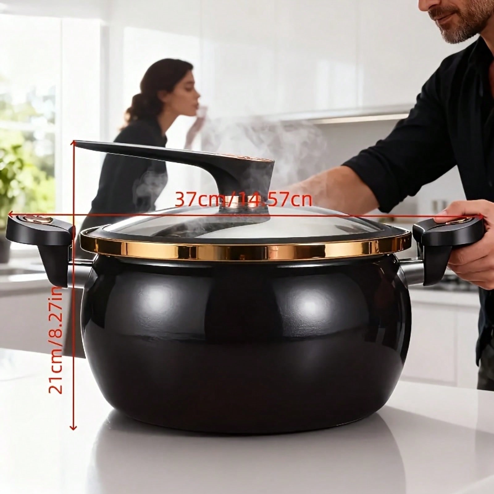 1 szt. Duży garnek do duszenia – Home Cooking Fast Foods recenzja i cena